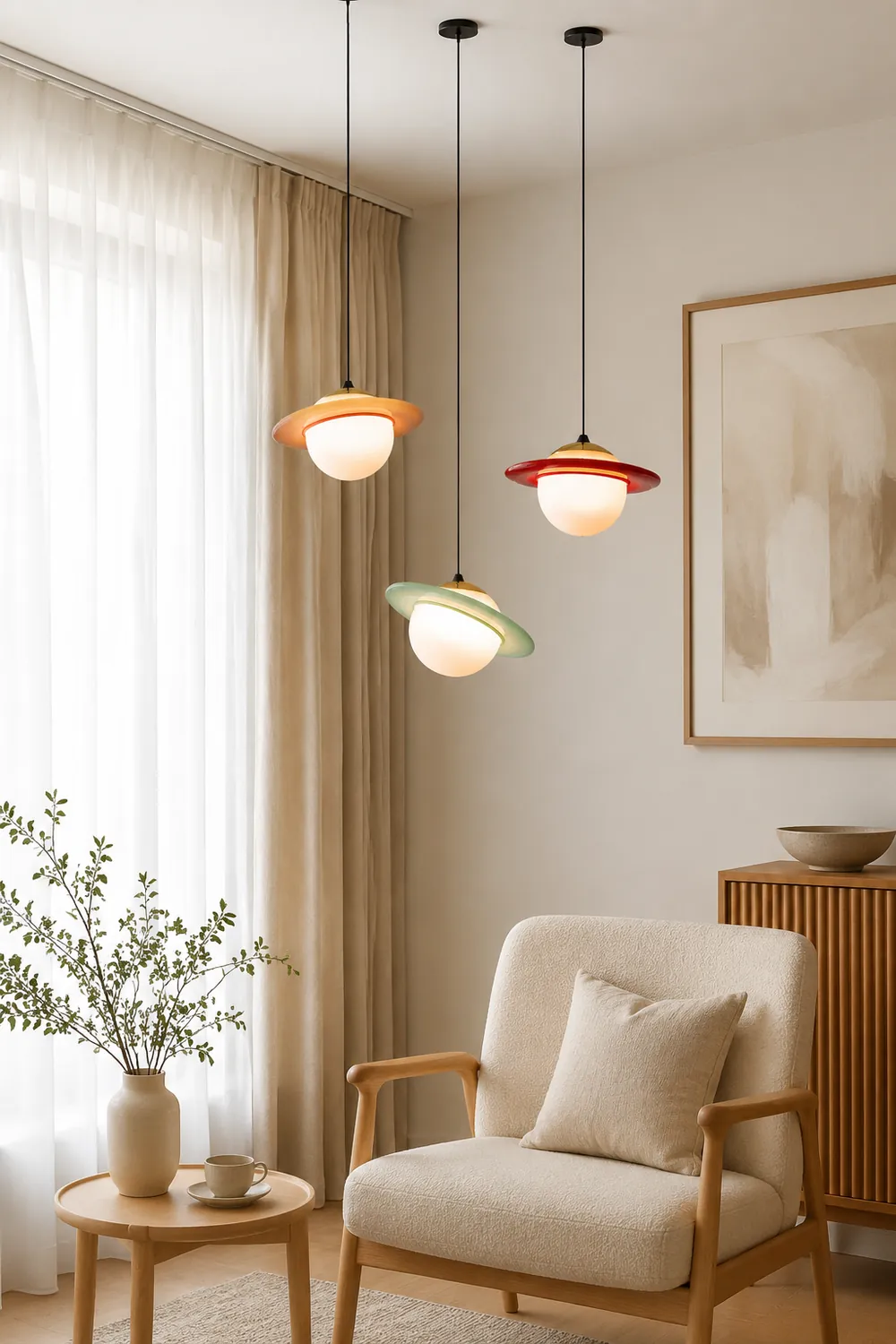 Saturn Planet Pendant Lamp - Lumpaz