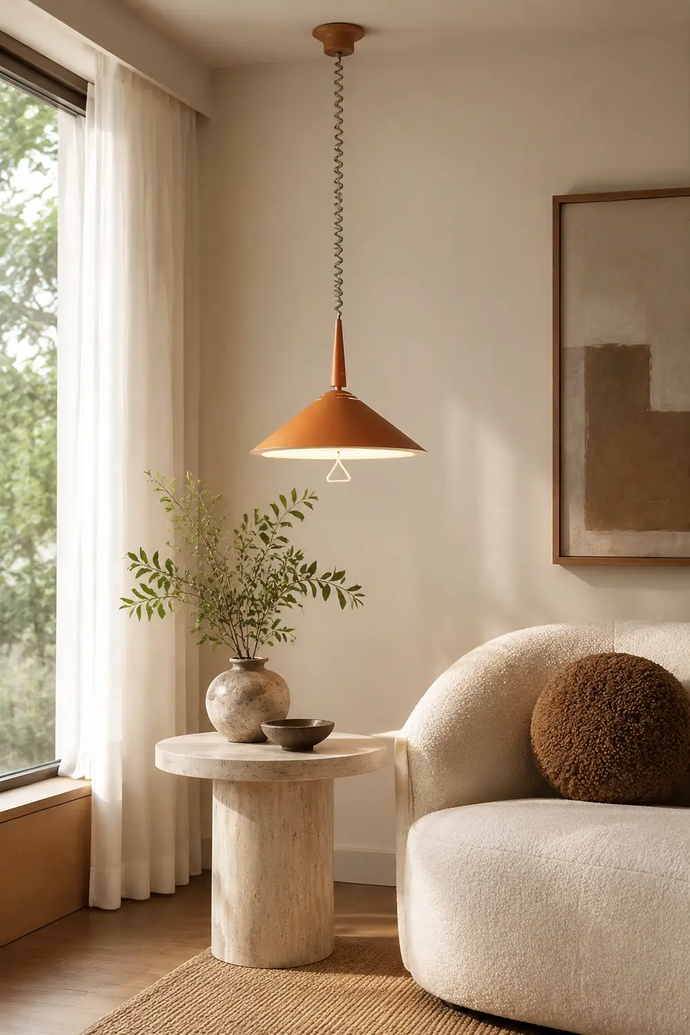 Agnes Retro Pendant Lamp - Lumpaz