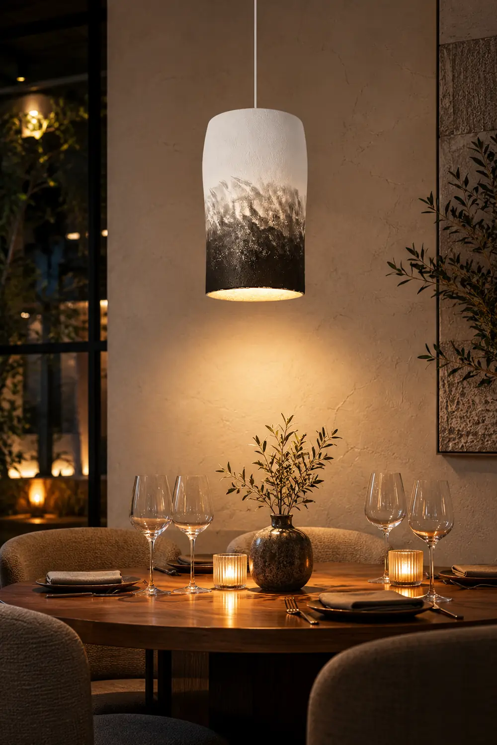 Crust Thin Pendant Lamp - Lumpaz