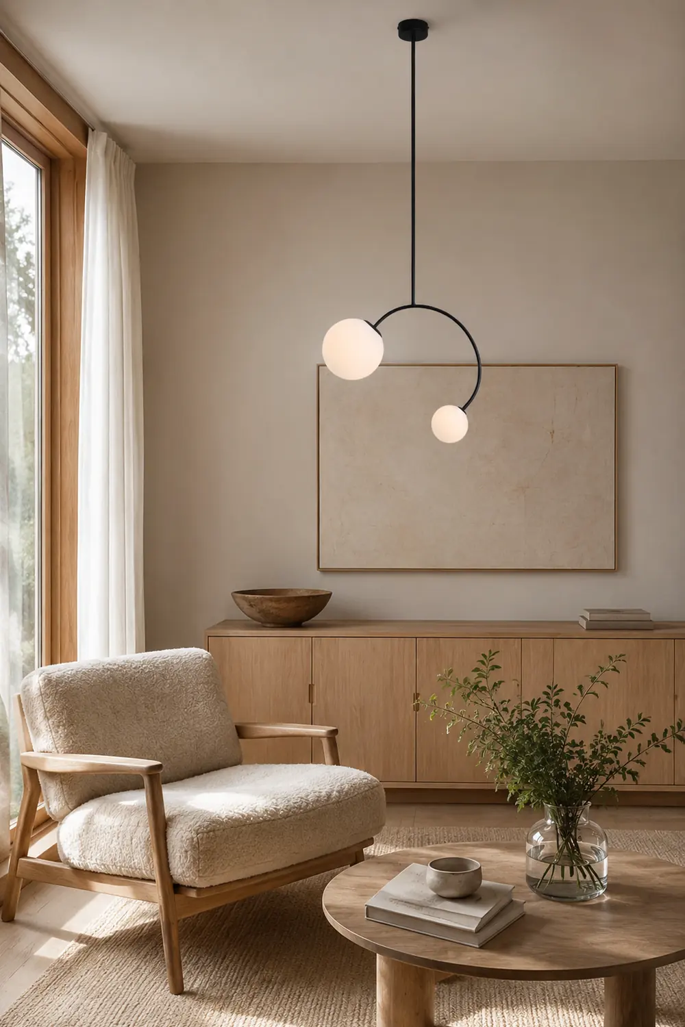 Balance Glass Pendant Lamp - Lumpaz