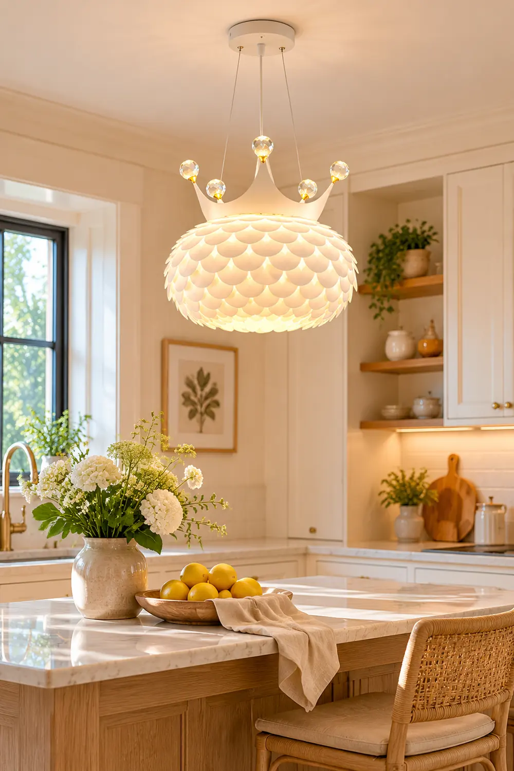 Aluvia Crown Pendant Lamp - Lumpaz