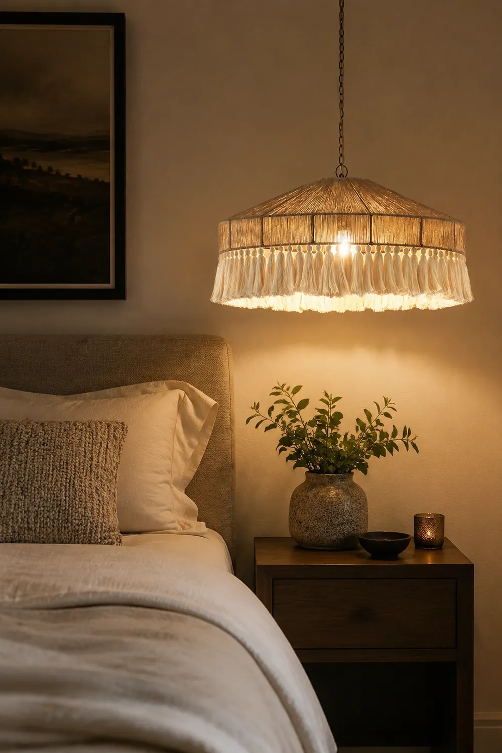 Bohemian Fringe Pendant Lamp - Lumpaz