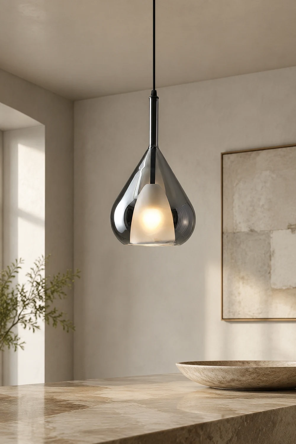 Vortex Glass Pendant Lamp - Lumpaz
