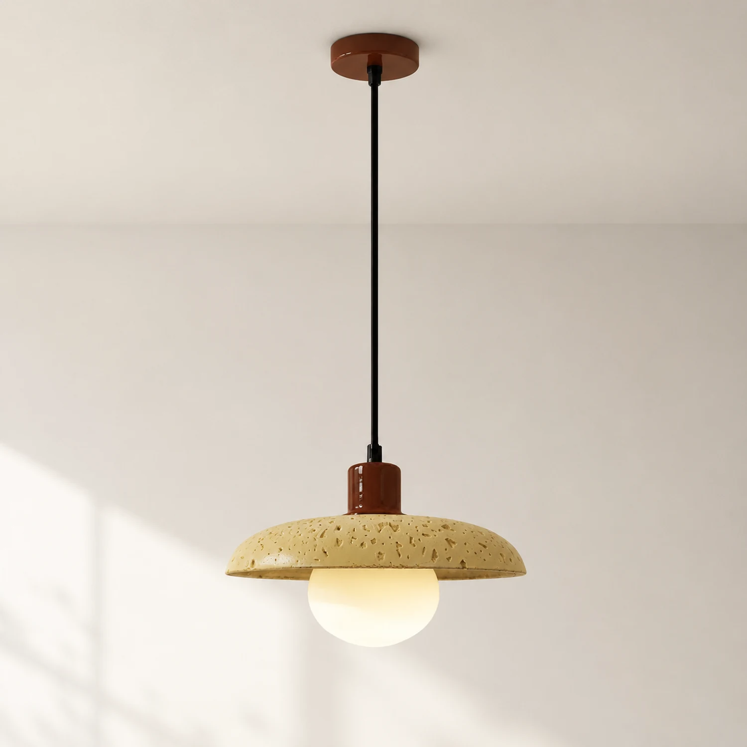 Revi Cement Pendant Light - Lumpaz