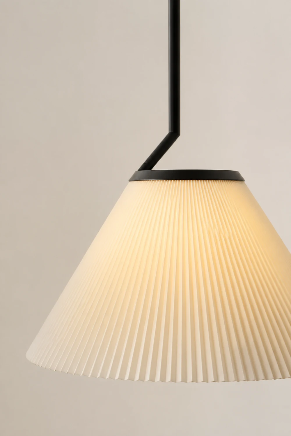 Pleated Skirt Pendant Light - Lumpaz