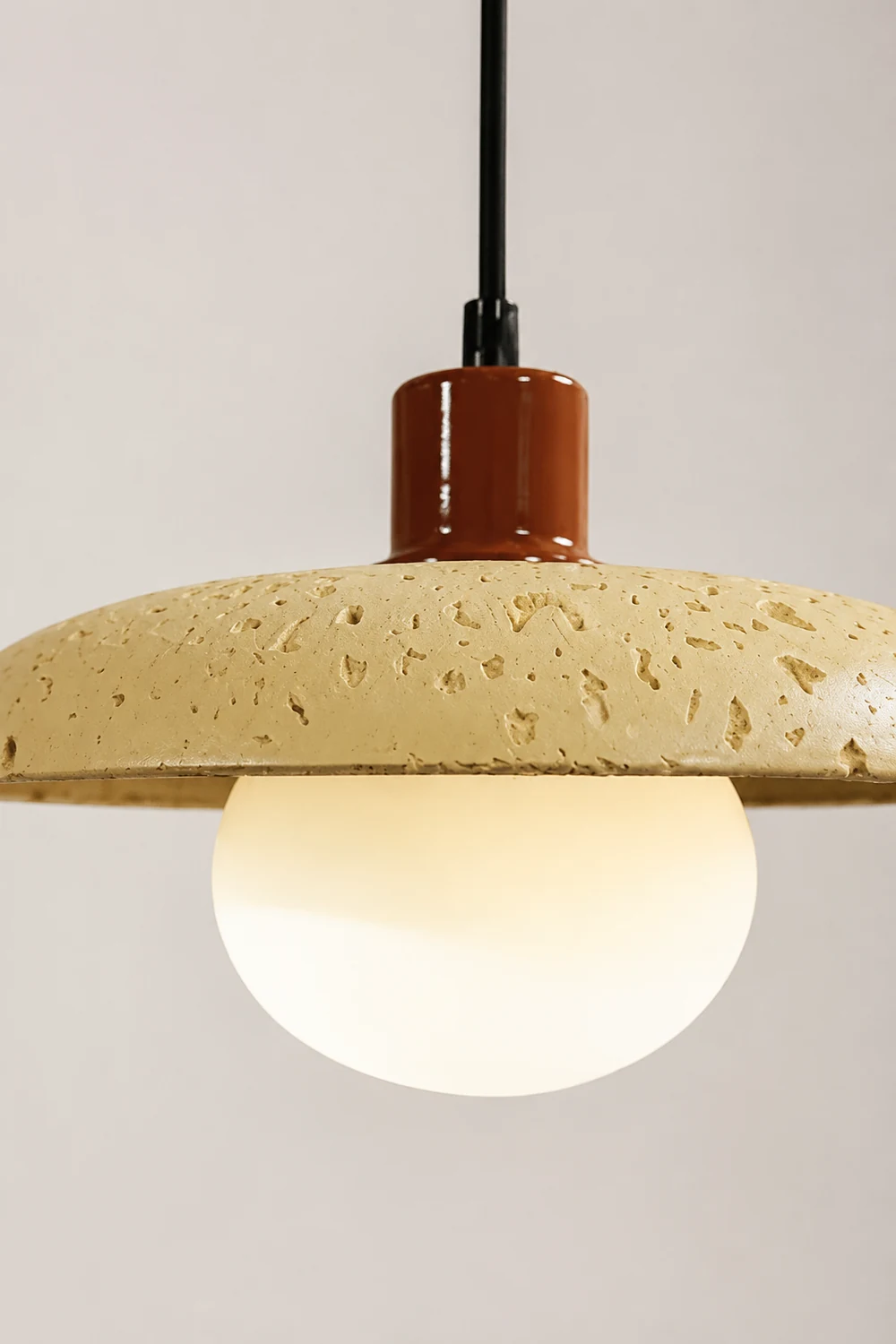 Revi Cement Pendant Light - Lumpaz