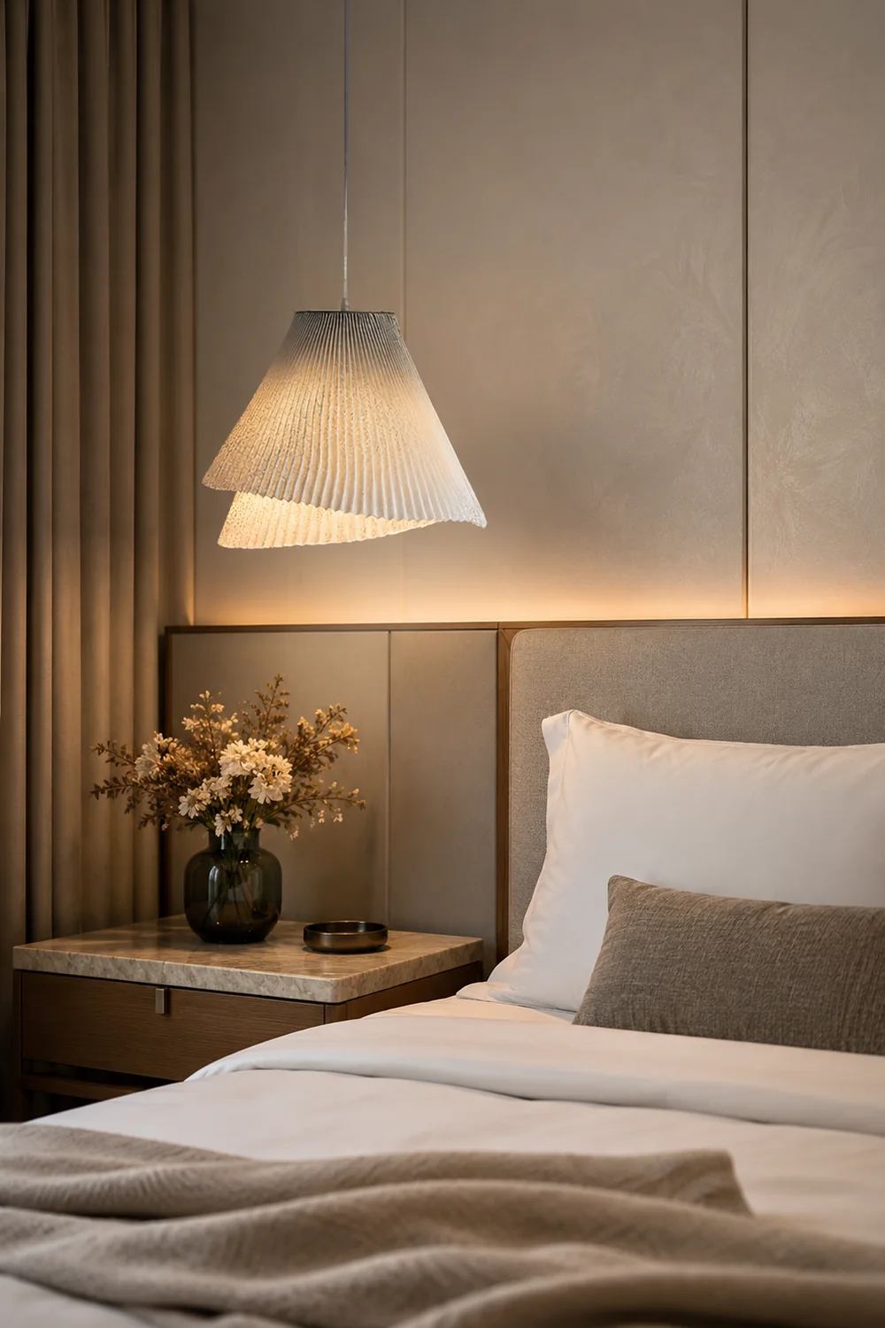 Harmonious Stainless Steel Mesh Pendant Lamp - Lumpaz