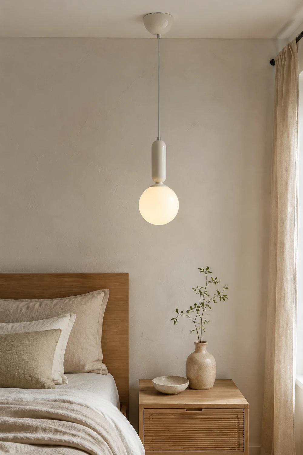 Glass Globe Ball Pendant Light - Lumpaz
