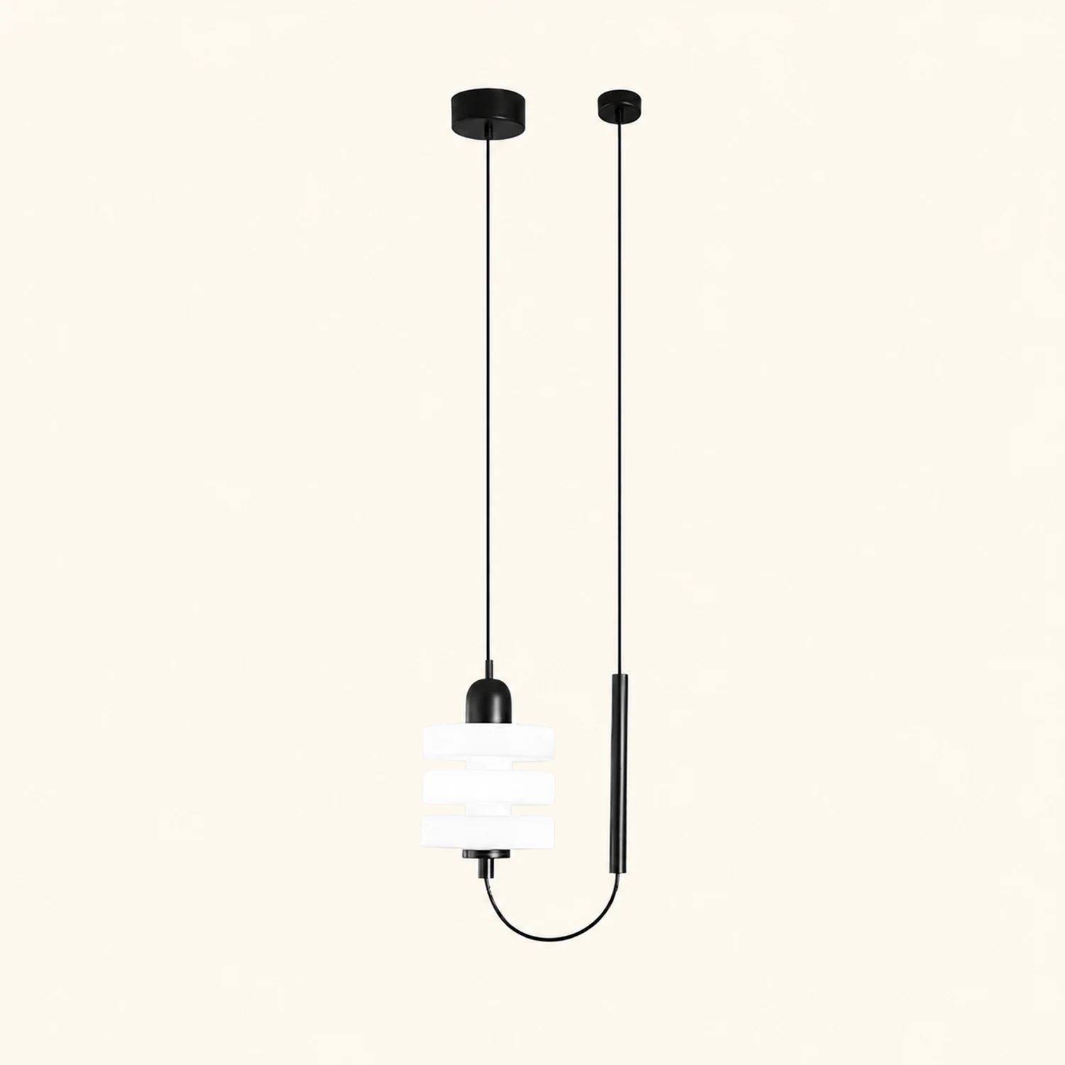 Small Nordic Glass Pendant Lamp - Lumpaz