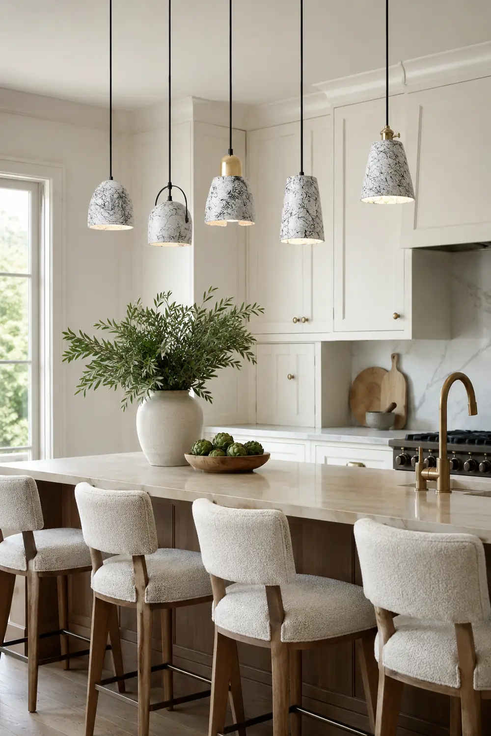 Hubble Cement Pendant Lights - Lumpaz