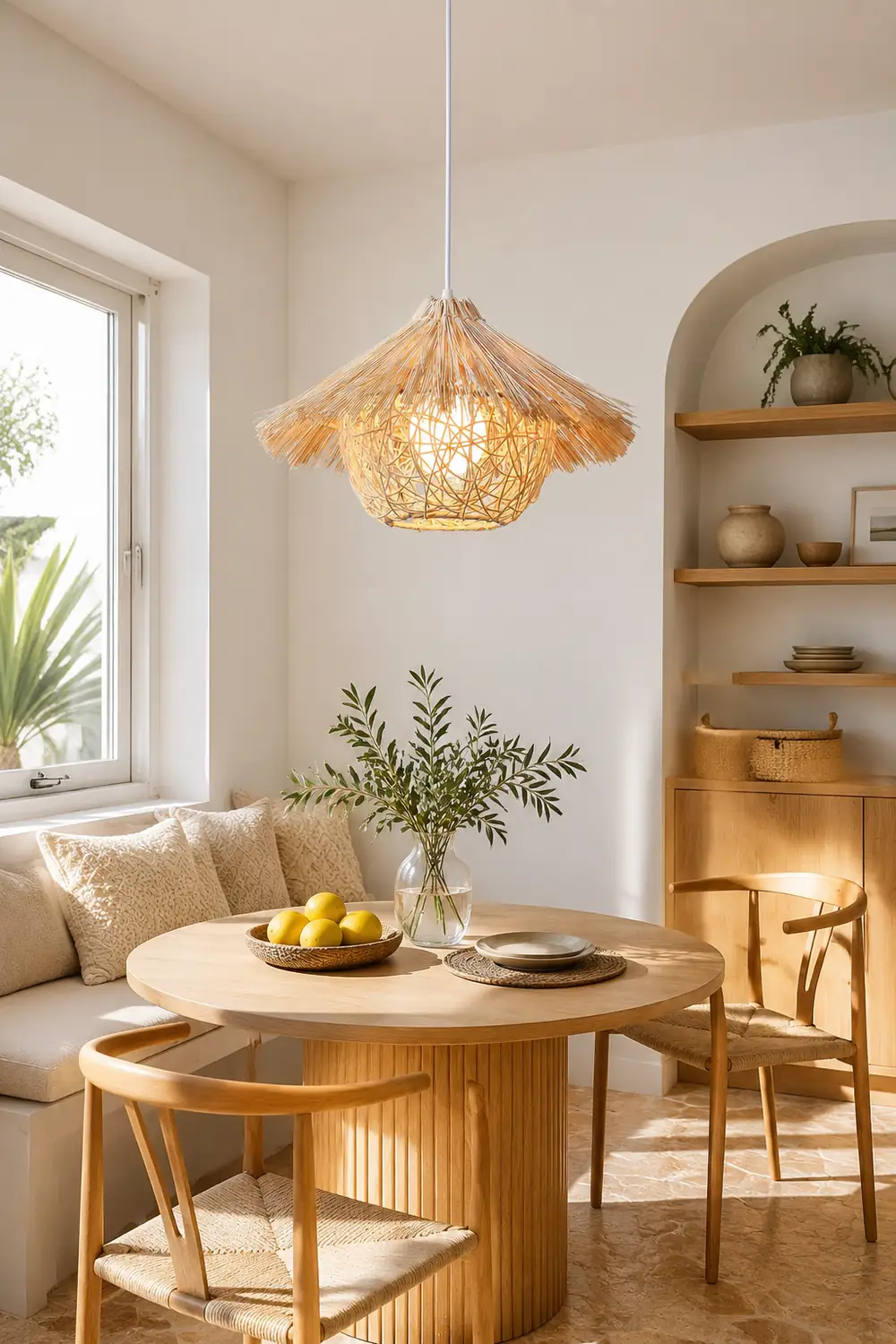 Straw Hat Pendant Light - Lumpaz