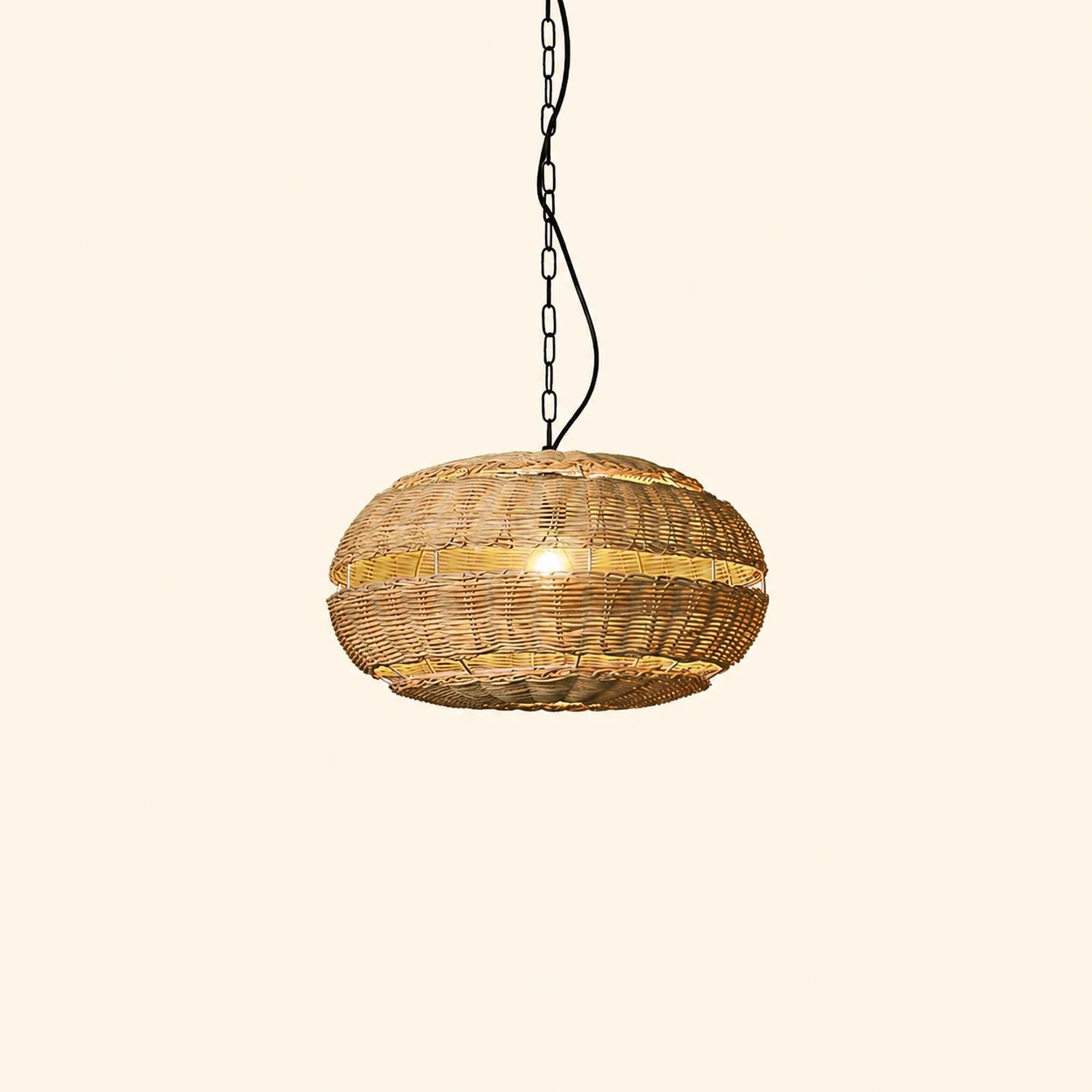 Hues Wicker Pendant Lamp - Lumpaz