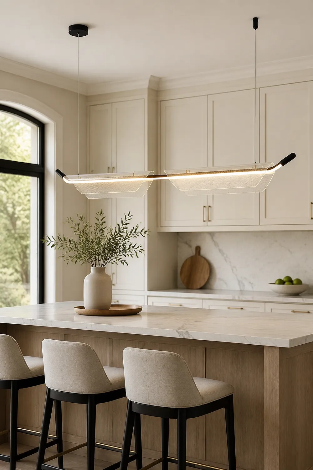 Two Boats Acrylic Pendant Light - Lumpaz
