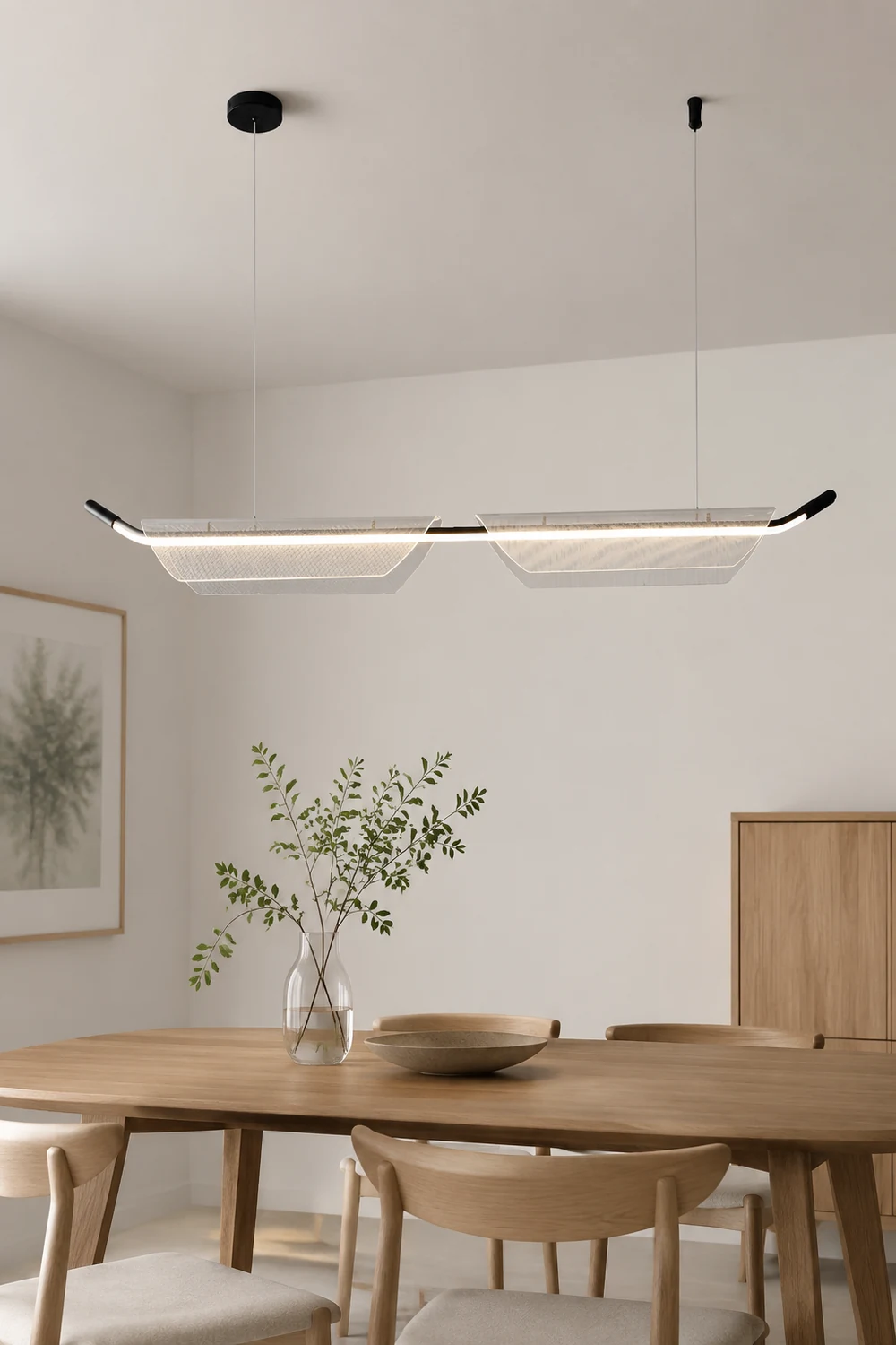 Two Boats Acrylic Pendant Light - Lumpaz
