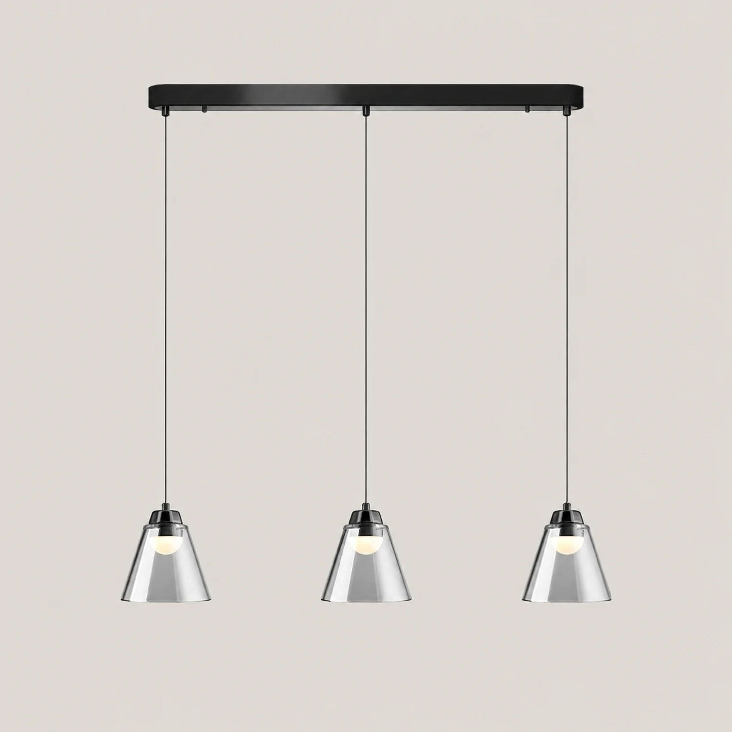 Sculptural Glass Pendant Lamp - Lumpaz
