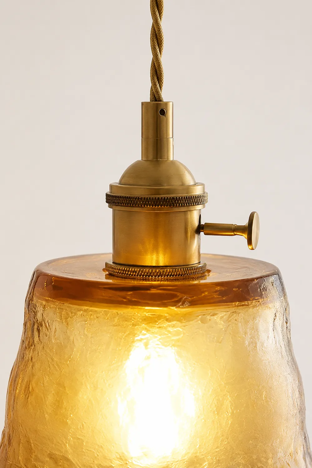 Glass Cup Pendant Lamp - Lumpaz