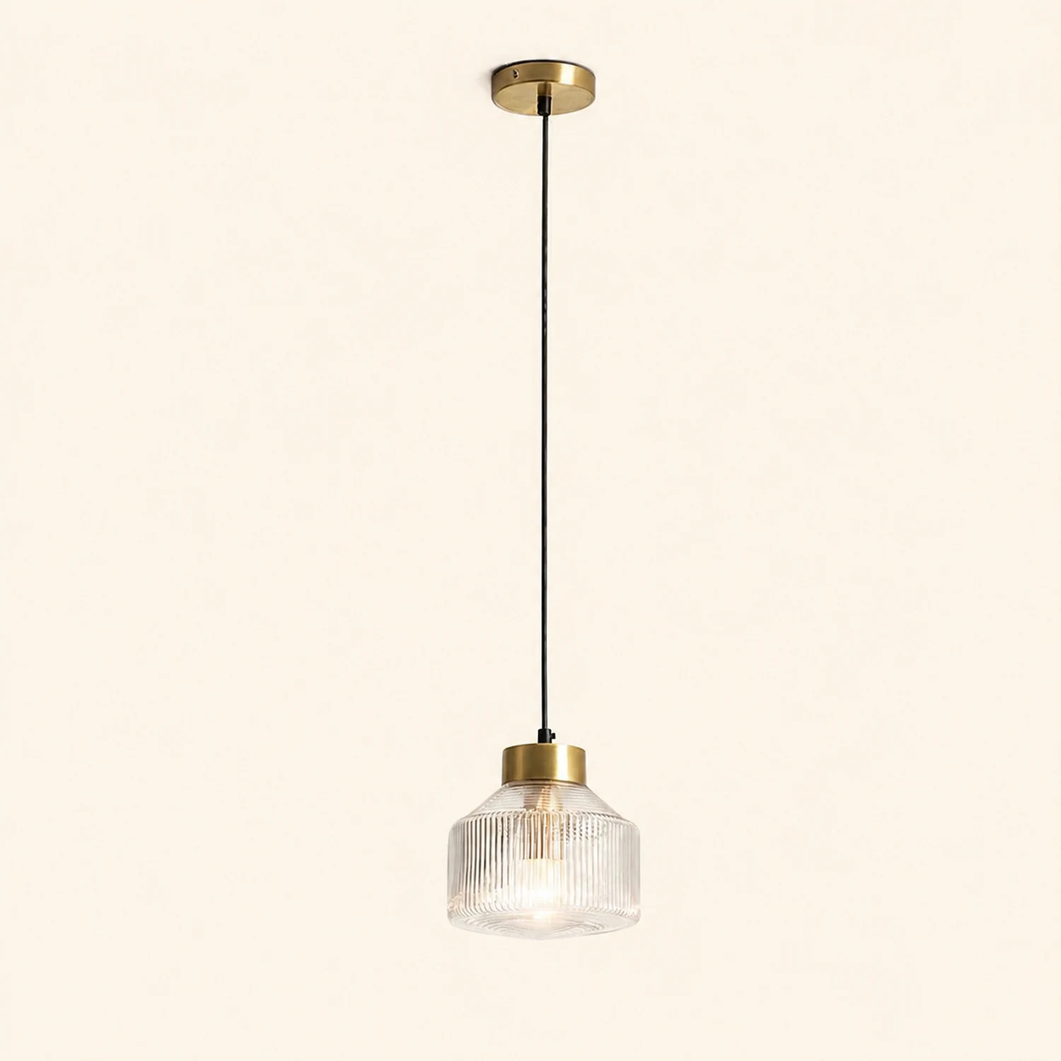 Striped Spinning Top Pendant Light - Lumpaz
