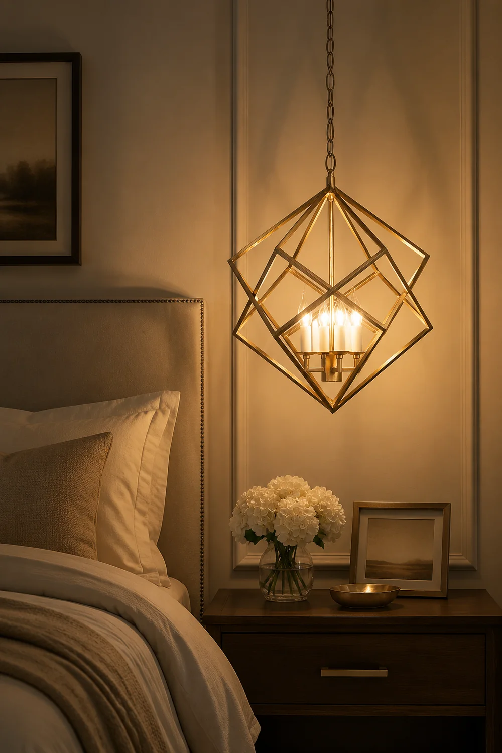 Voss Geometric Pendant Light - Lumpaz