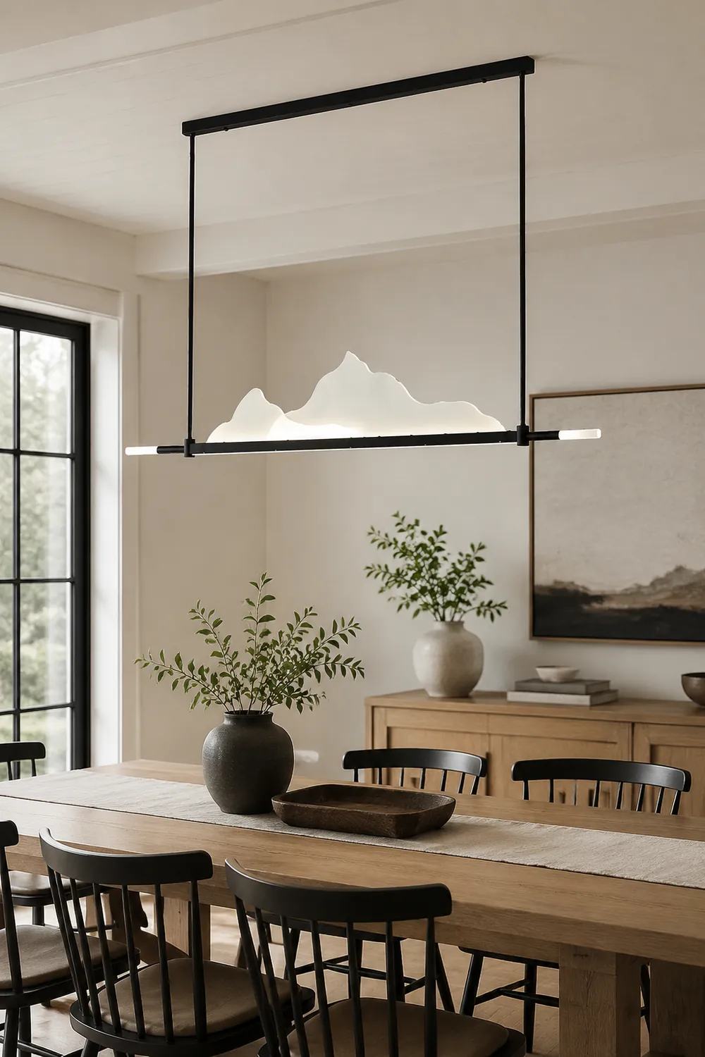 Leah Mountains Pendant Light - Lumpaz