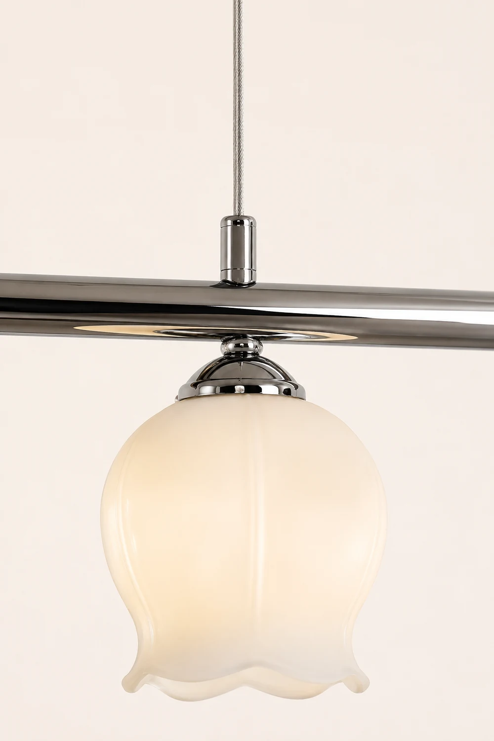 Floral Glass Modern Pendant Lamp - Lumpaz