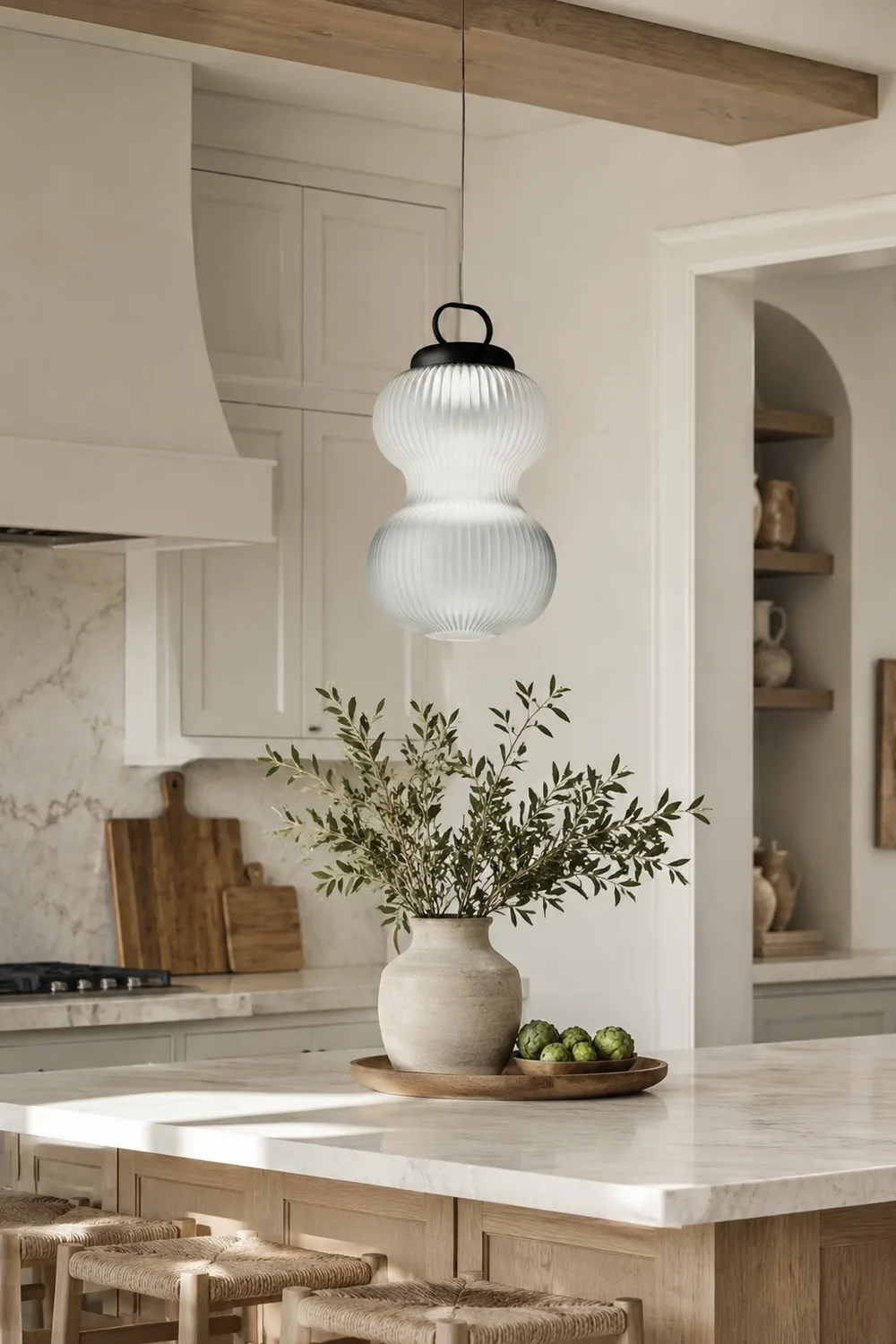 Artistic Gourd Pendant Light - Lumpaz