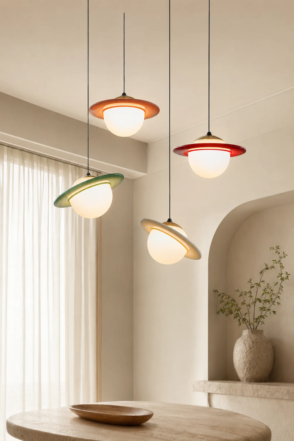 Saturn Planet Pendant Lamp - Lumpaz
