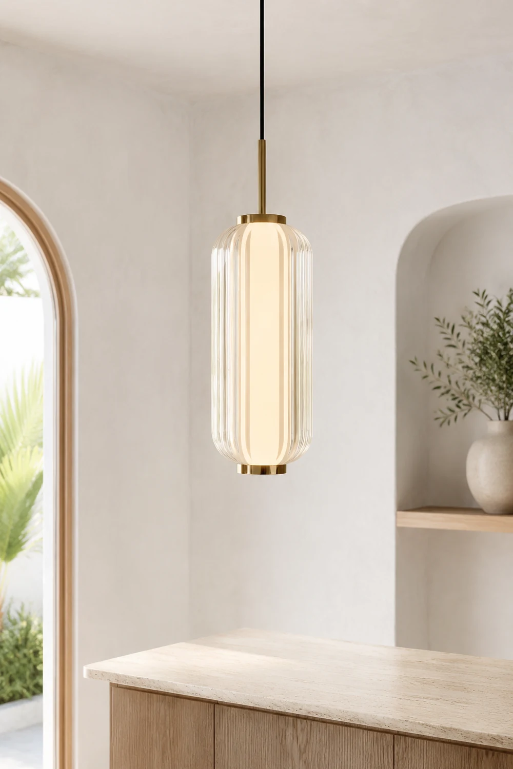 Elma Linear Pendant Lamp - Lumpaz