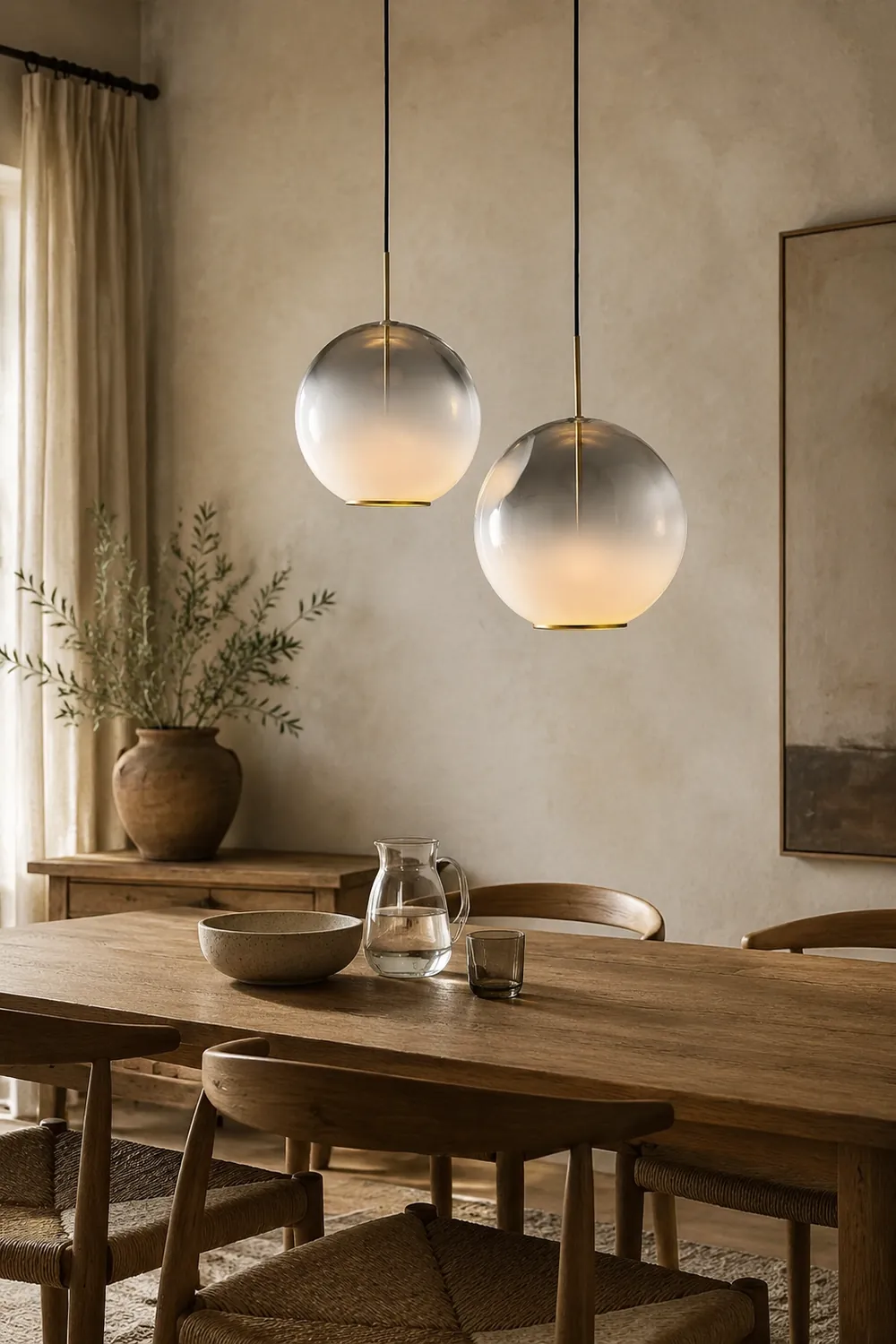 Tindari Glass Pendant Light - Lumpaz