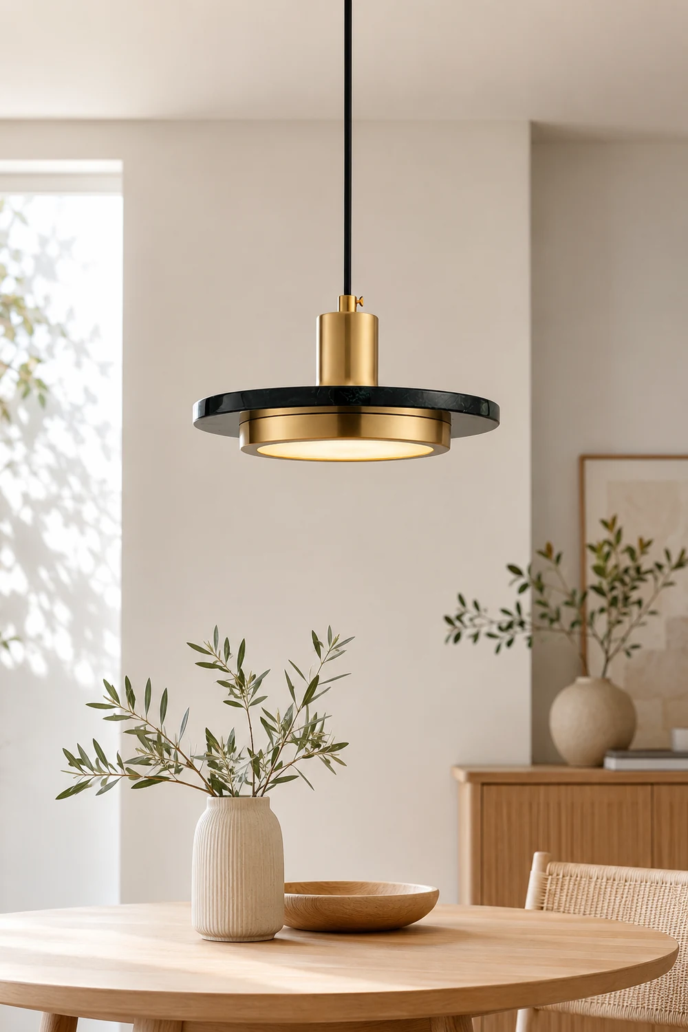 Double Circle Pendant Light - Lumpaz