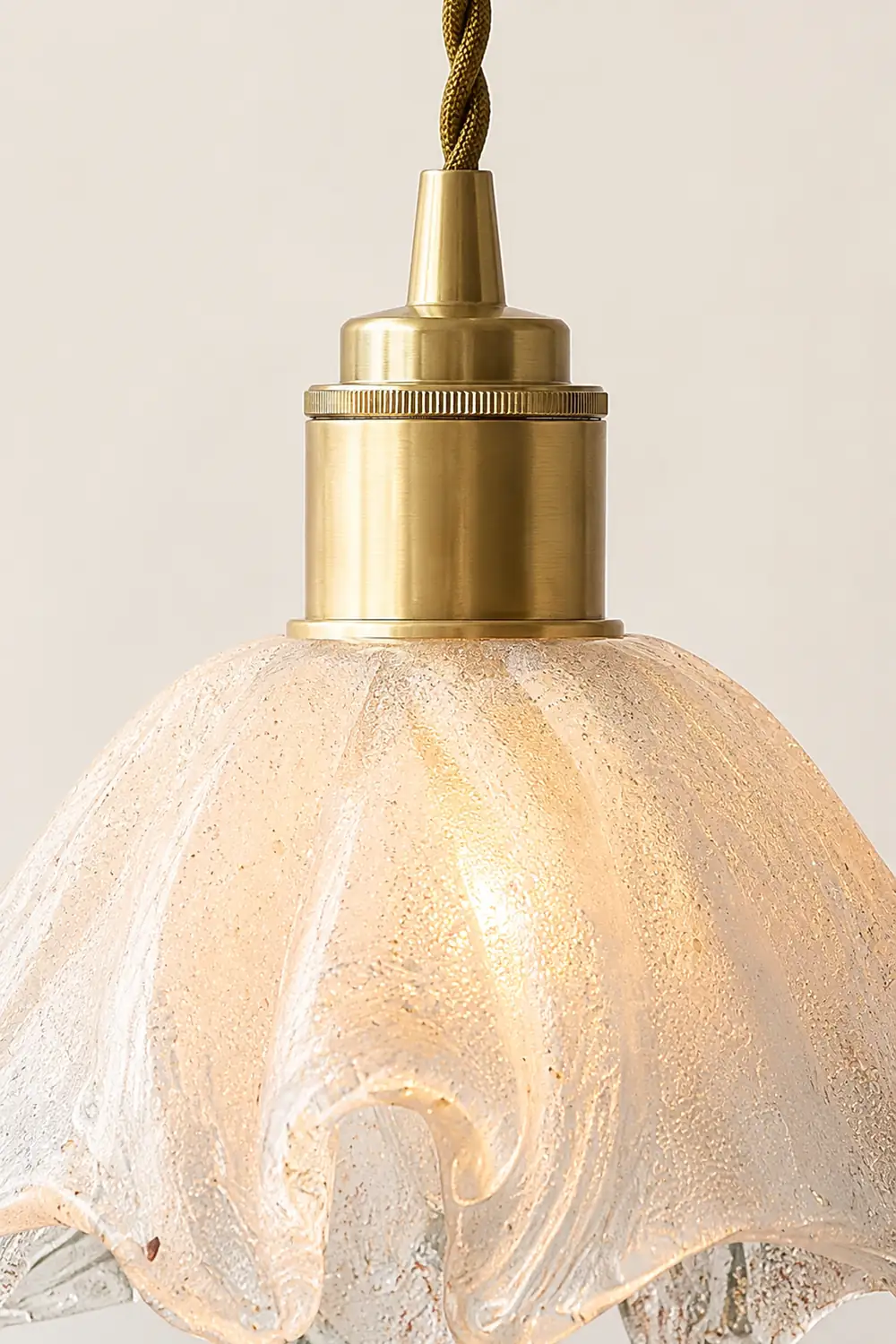 Lotus Crystal Small Pendant Light - Lumpaz