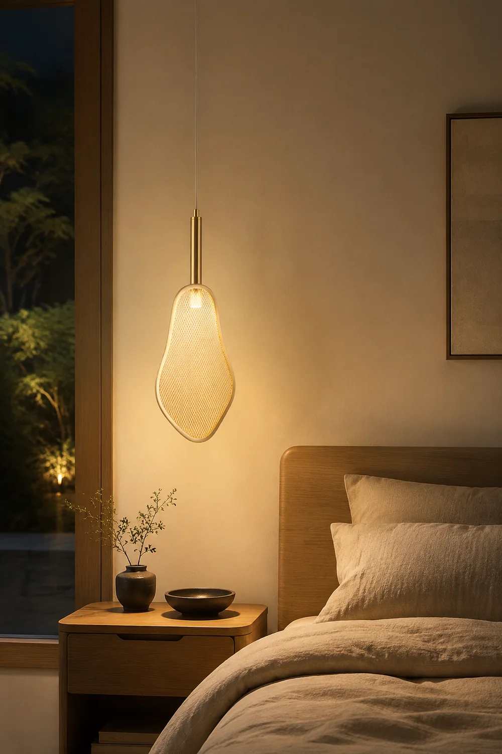 Fan Shape Pendant Light - Lumpaz