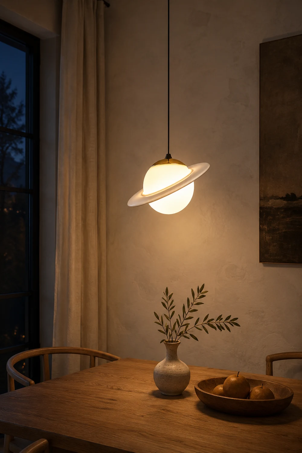 Saturn Planet Pendant Lamp - Lumpaz