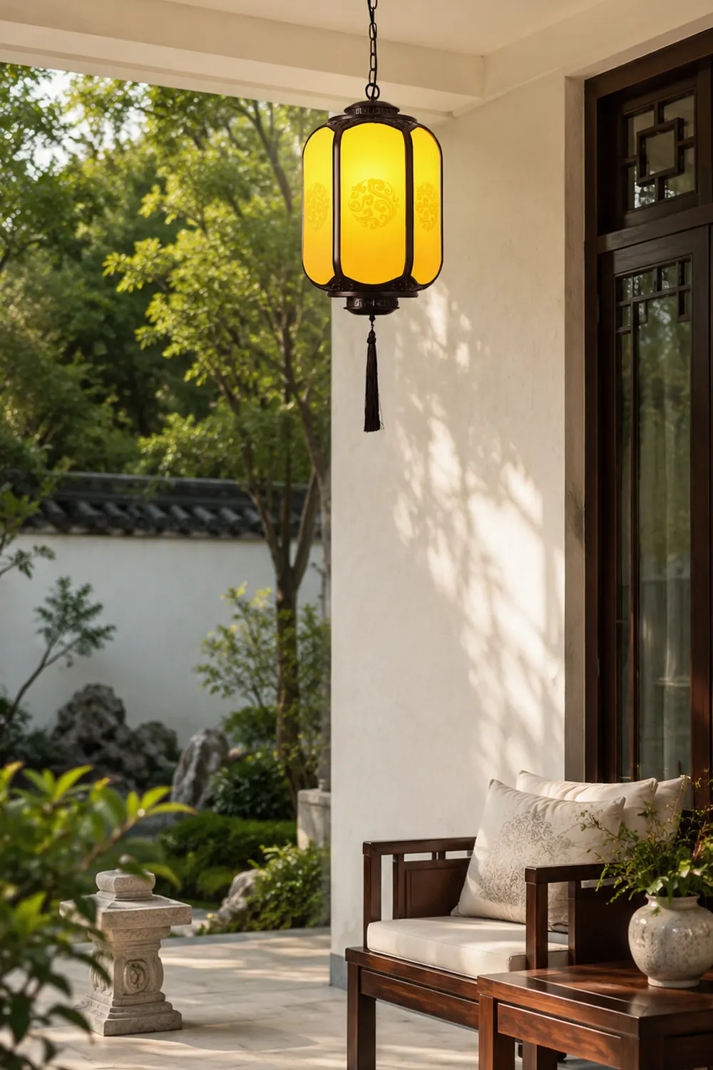 Antique Lantern Pendant Light - Lumpaz
