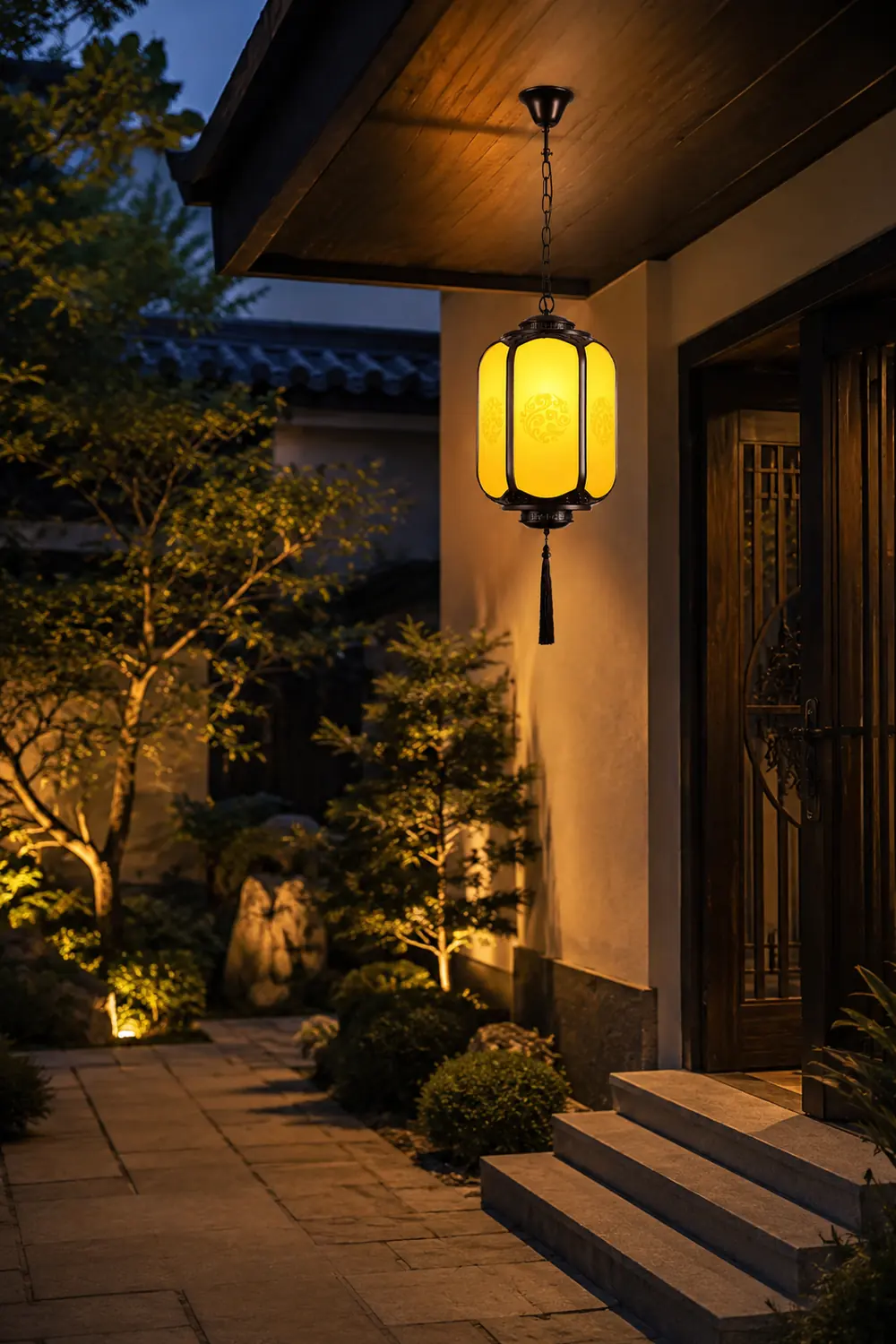 Antique Lantern Pendant Light - Lumpaz