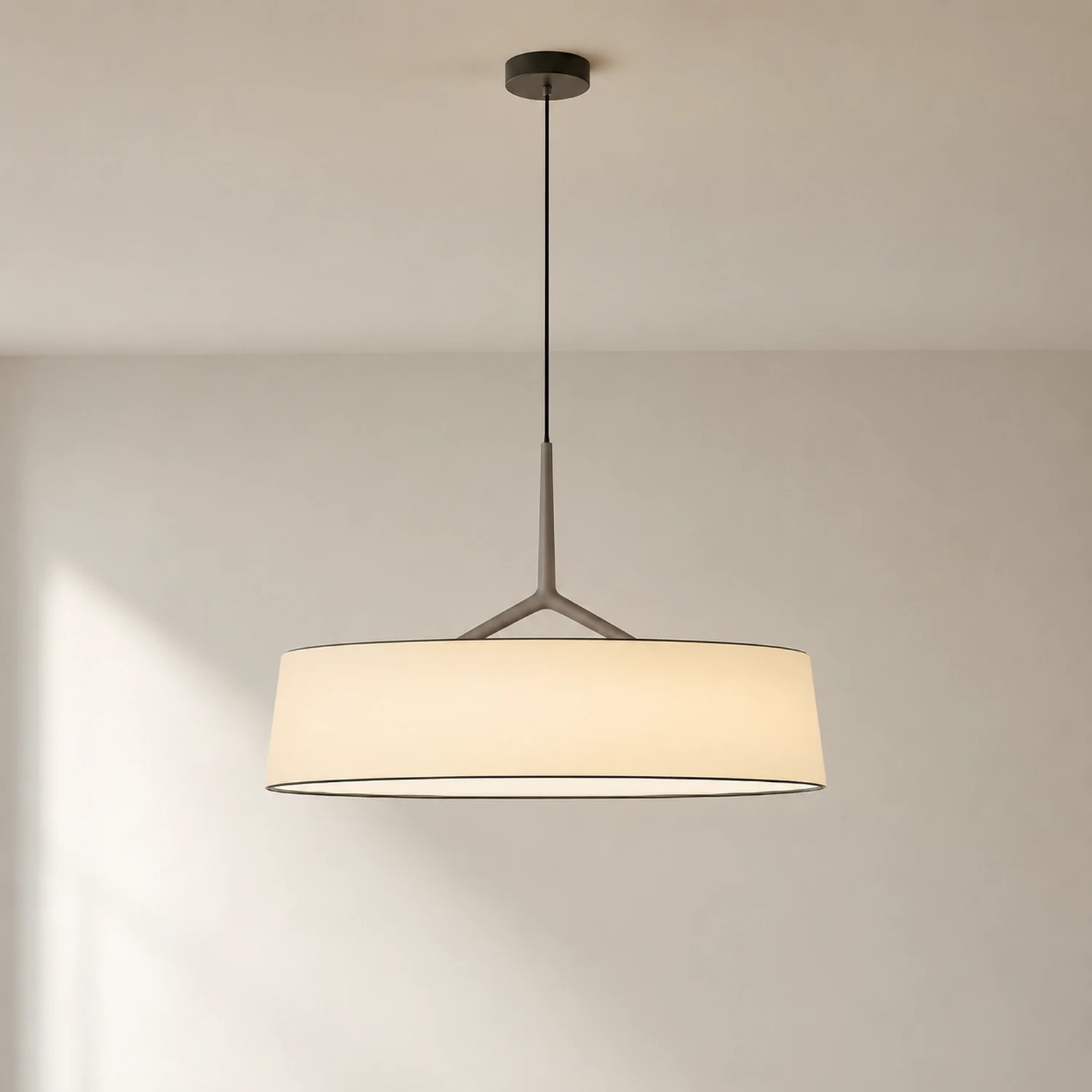 Paper Glow Circular Pendant Lamp - Lumpaz