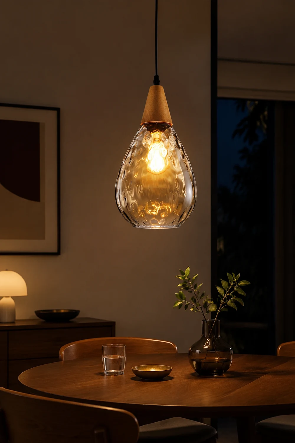 Besnier Glass Pendant Light - Lumpaz