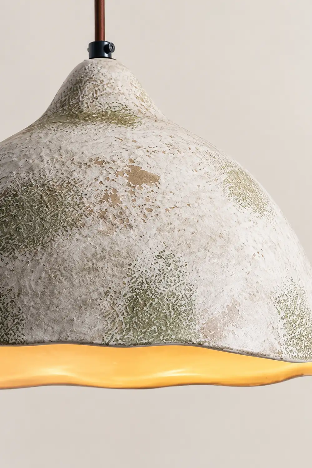 Pear Shape Ceramic Pendant Light - Lumpaz