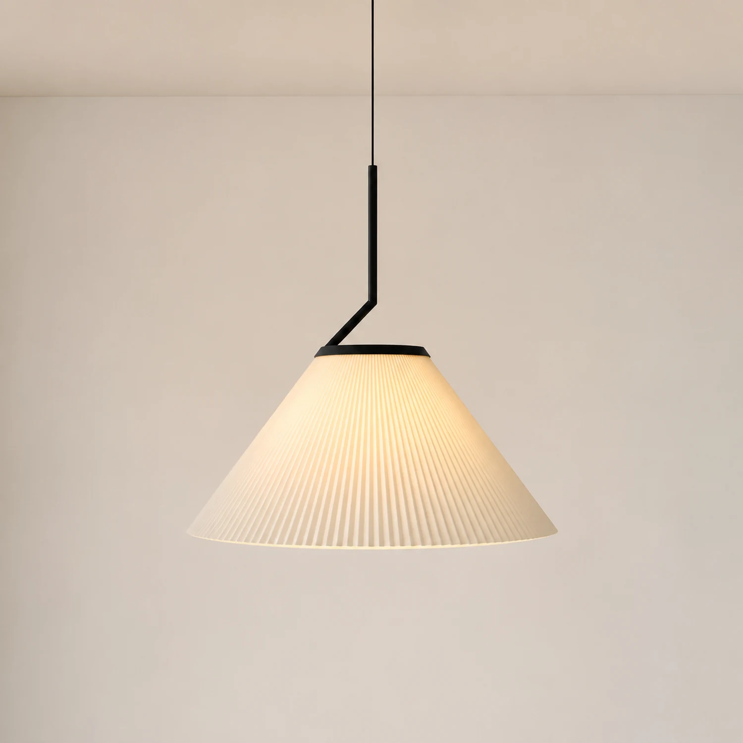Pleated Skirt Pendant Light - Lumpaz