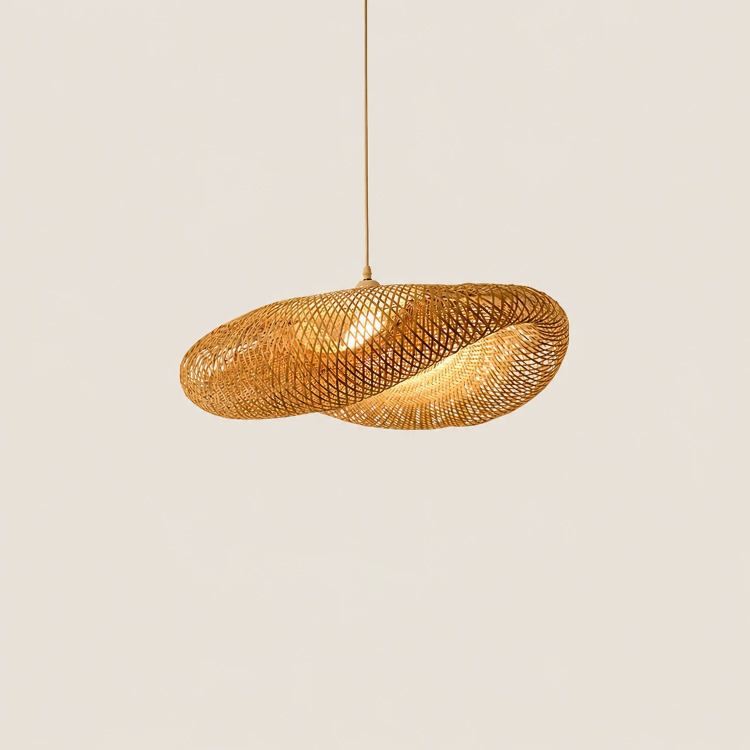 Bamboo Weaving Pendant Lamp - Lumpaz