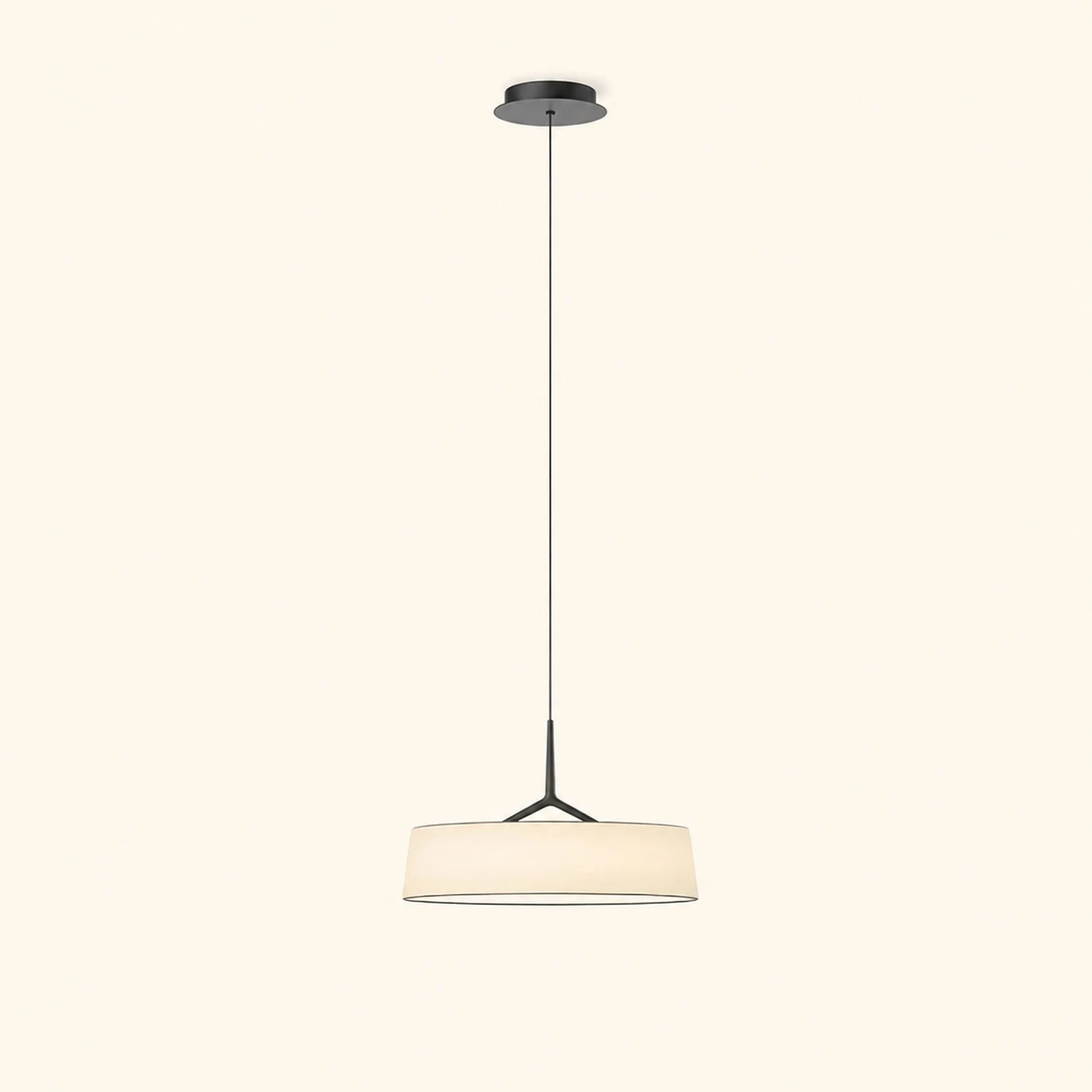 Paper Glow Circular Pendant Lamp - Lumpaz