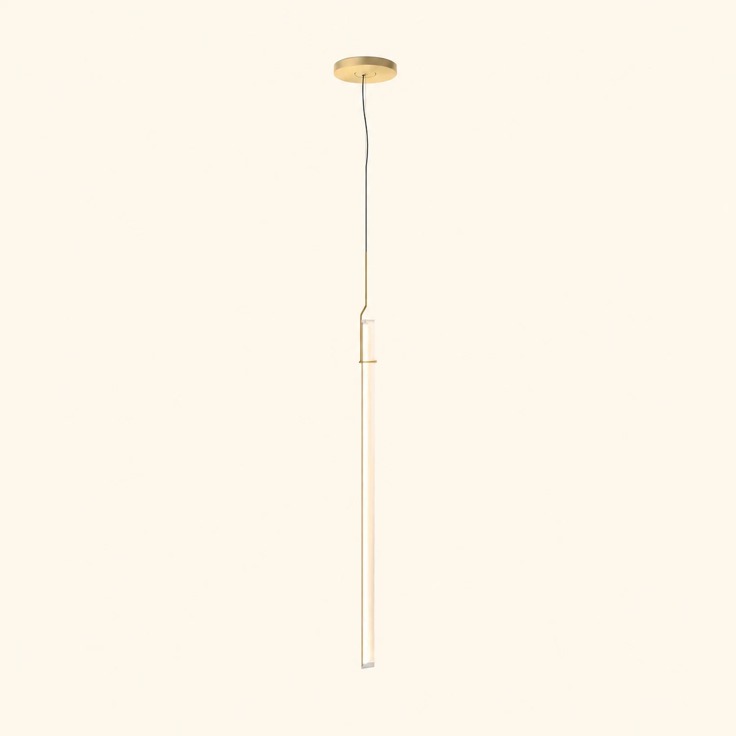 Halo Jewel Straight Pendant Light - Lumpaz