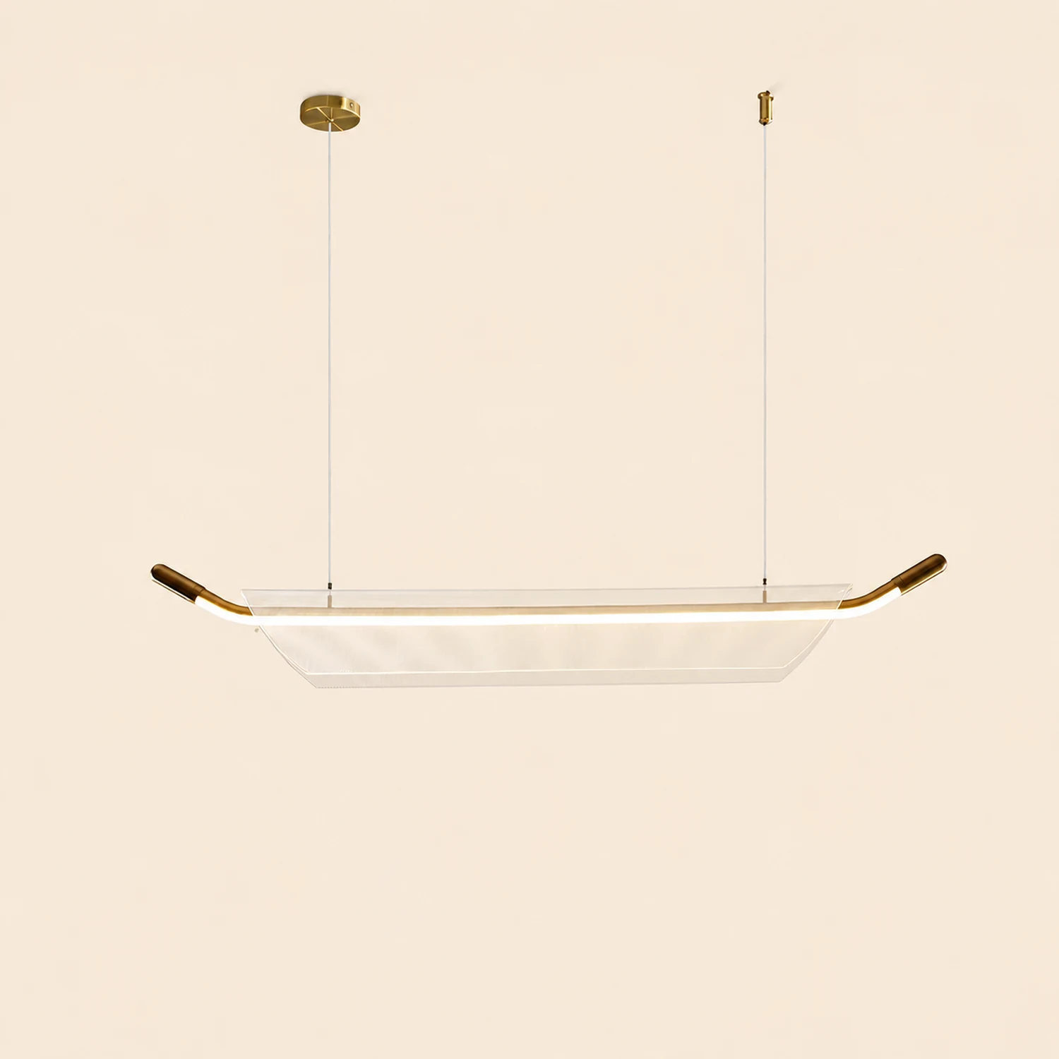 One Word Acrylic Pendant Light - Lumpaz