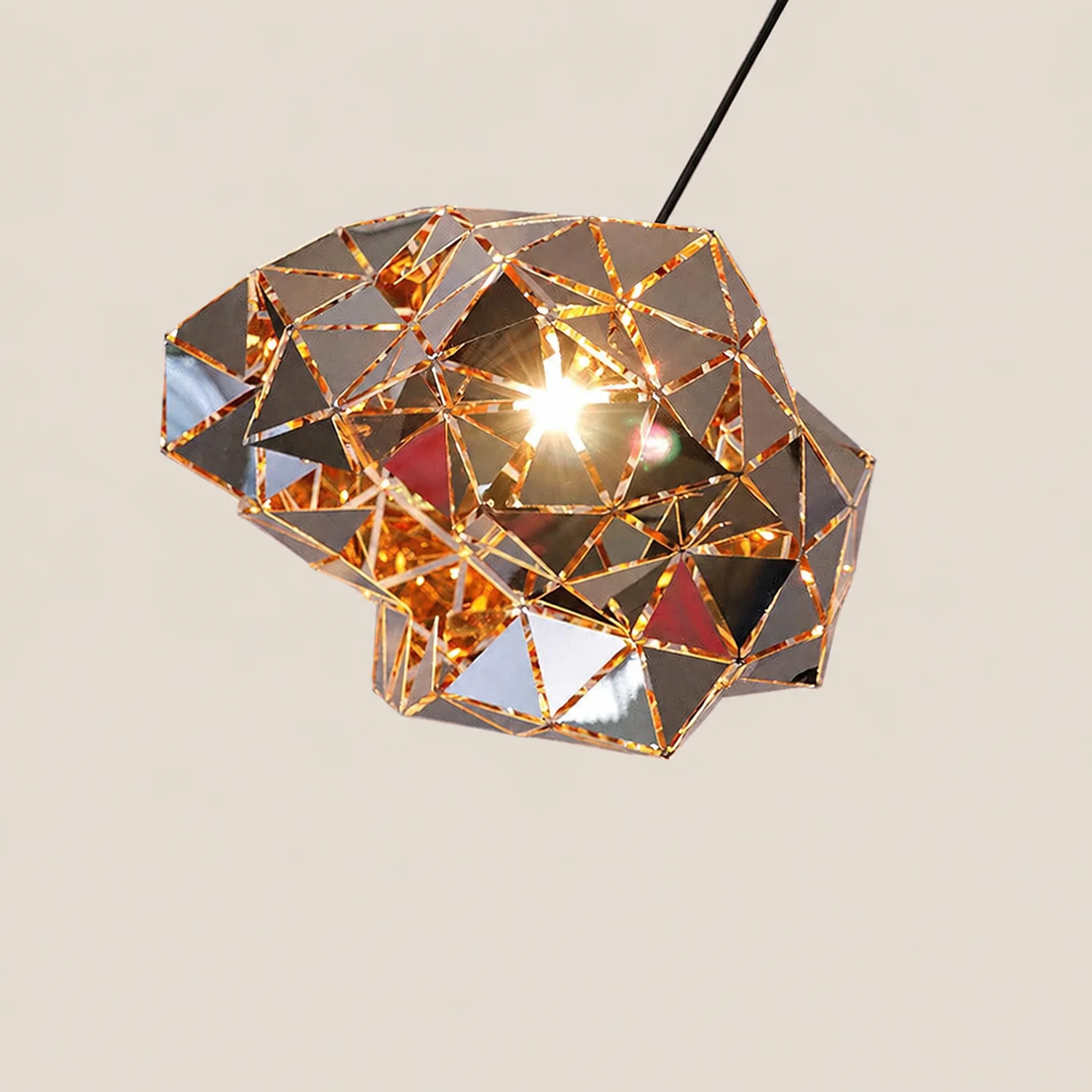 Geometric Panel Pendant Lamp - Lumpaz