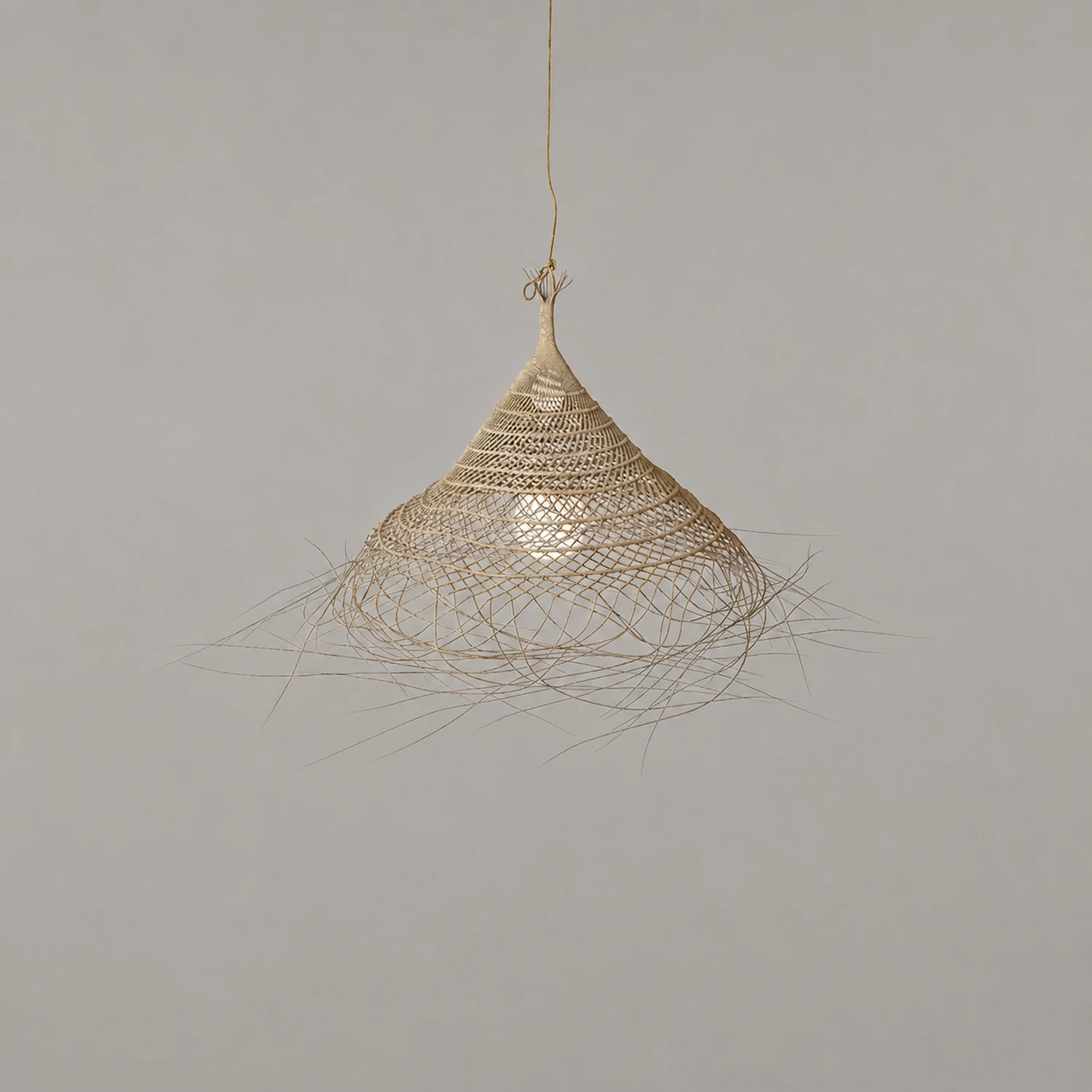 Hues Wicker Pendant Lamp - Lumpaz
