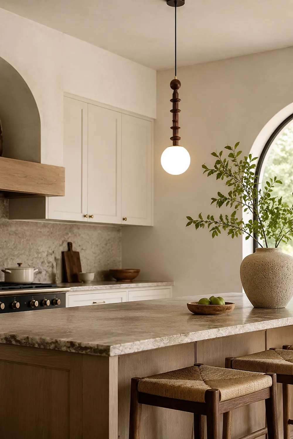 Roman Column Small Pendant Light - Lumpaz