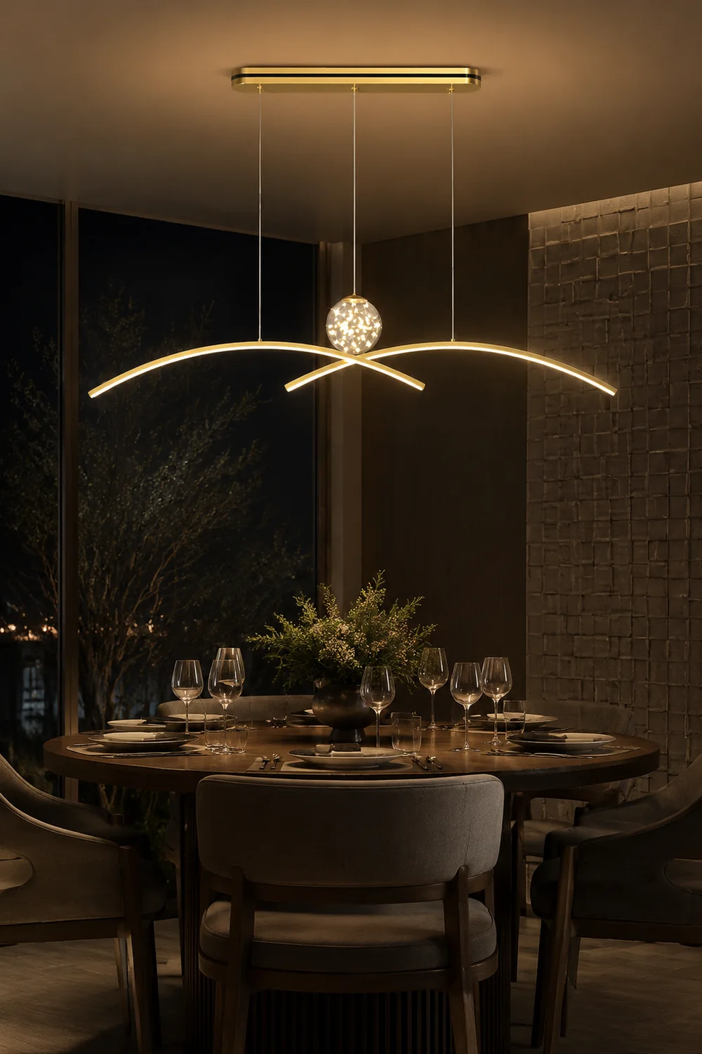 Thurston Linear Pendant Light - Lumpaz