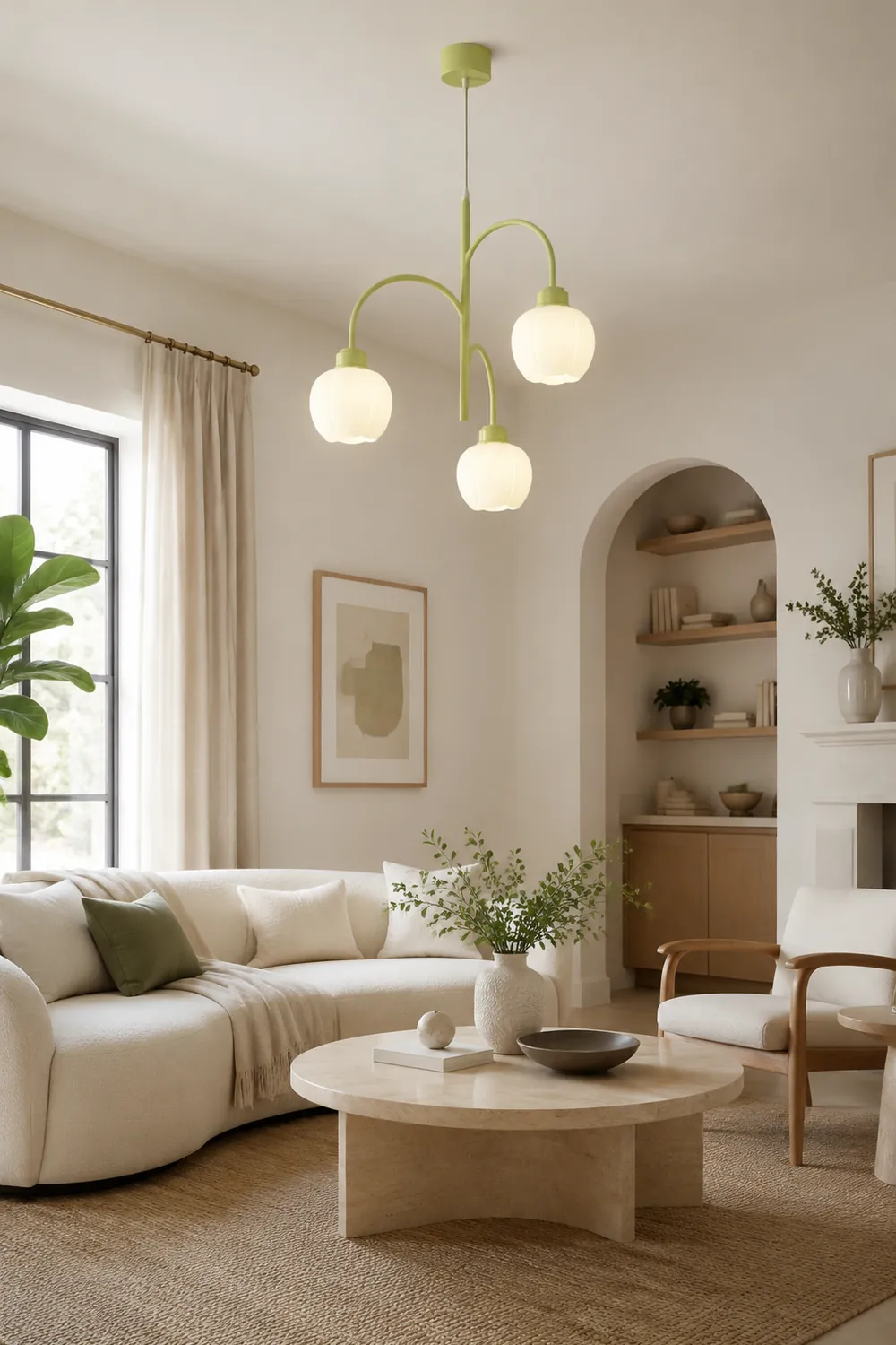 Lustra Flower Chandelier - Lumpaz