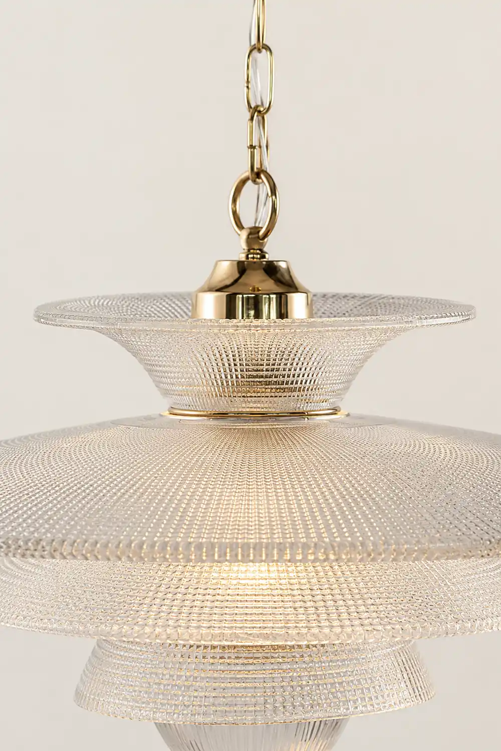 Grid Glass Pendant Light - Lumpaz