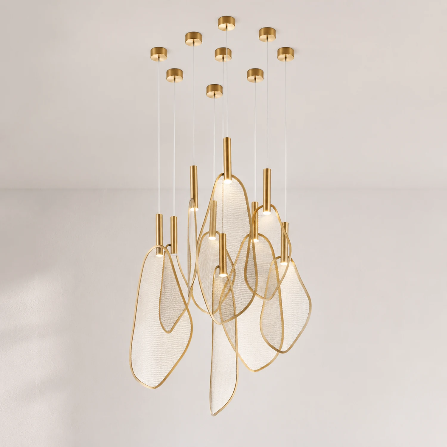 Fan Shape Pendant Light - Lumpaz