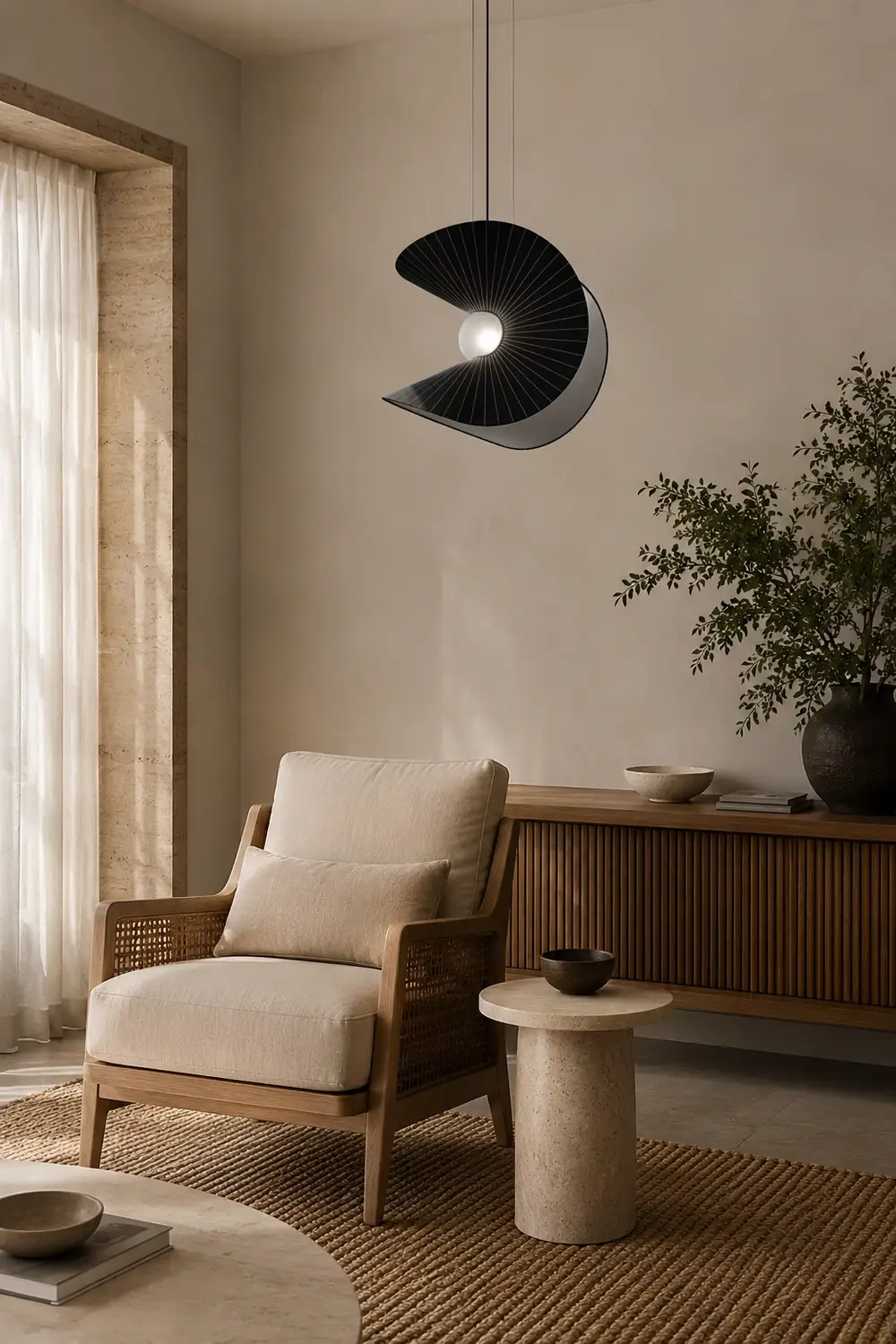 Shell Nordic Pendant Light - Lumpaz